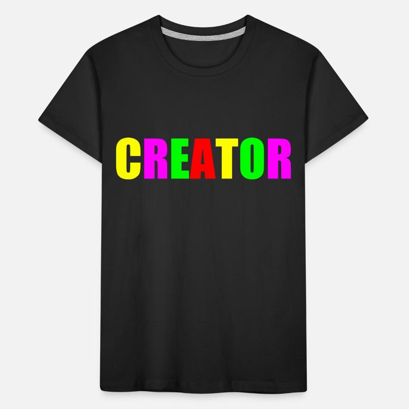 Creator T-shirt bio Premium Enfant