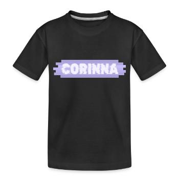Mother Corinna - Kids' Premium Organic T-Shirt - black - Front