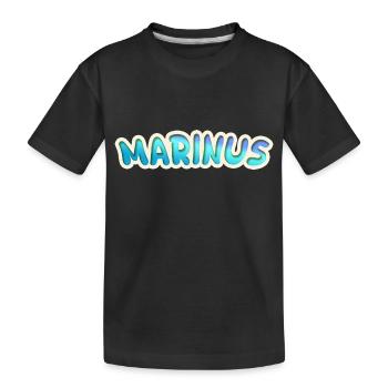 Marinus en tant que métier - T-shirt bio Premium Enfant - noir - Devant