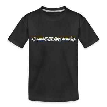Geburtstag Arizona - Kinder Premium Bio T-Shirt - Schwarz - Vorne