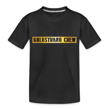 Équipage des Sables d’or - T-shirt bio Premium Enfant - noir - Devant