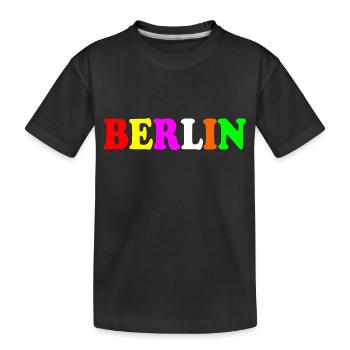 Berlin - T-shirt bio Premium Enfant - noir - Devant