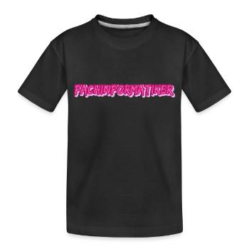 Job Fachinformatiker - Kinder Premium Bio T-Shirt - Schwarz - Vorne