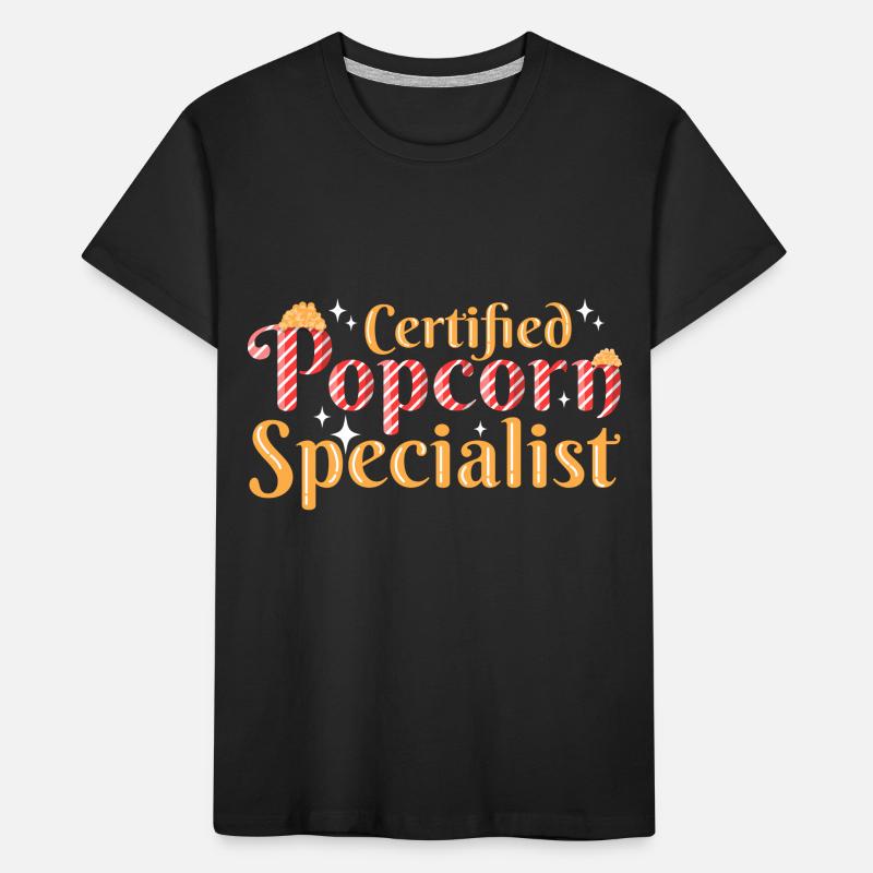 Popcorn Kids' Premium Organic T-Shirt