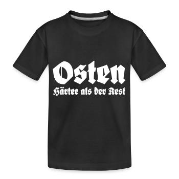Osten Härter als der Rest - Kinder Premium Bio T-Shirt - Schwarz - Vorne