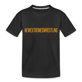New Extremes Wrestling 2024 - Kids' Premium Organic T-Shirt - black - Front