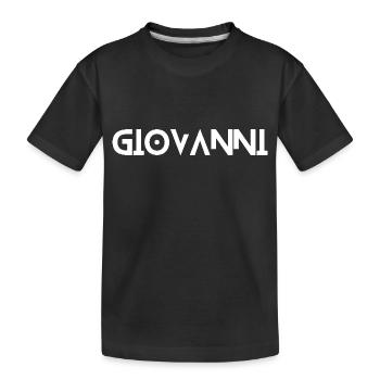 Giovanni - T-shirt bio Premium Enfant - noir - Devant