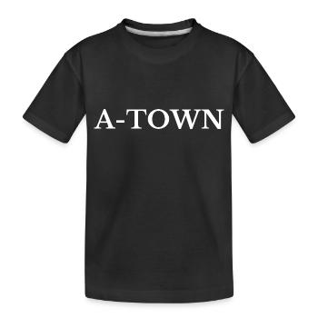 Augsburg A-Town - Kids' Premium Organic T-Shirt - black - Front