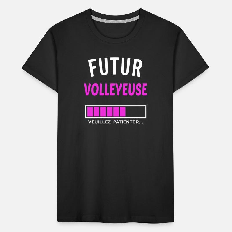 futur volleyeuse T-shirt bio Premium Enfant