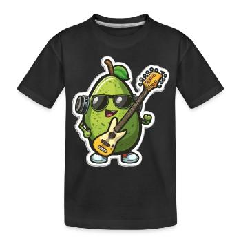 Groove d’avocat - T-shirt bio Premium Enfant - noir - Devant