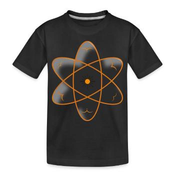 Cycle solaire - T-shirt bio Premium Enfant - noir - Devant