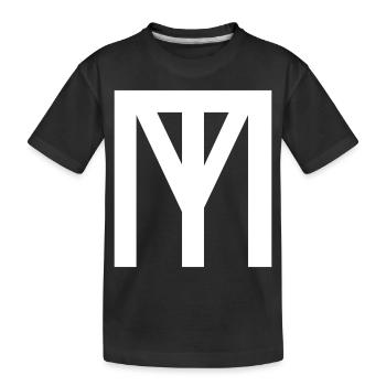 TM MT Logo Vecteur - T-shirt bio Premium Enfant - noir - Devant