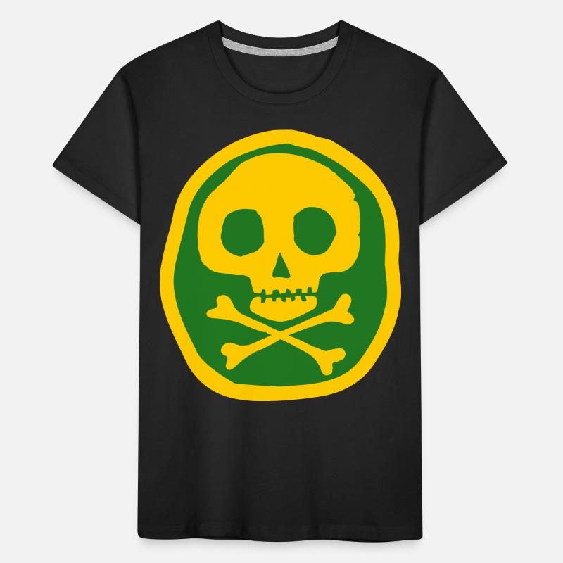 Schädel & Knochen Kinder Premium Bio T-Shirt