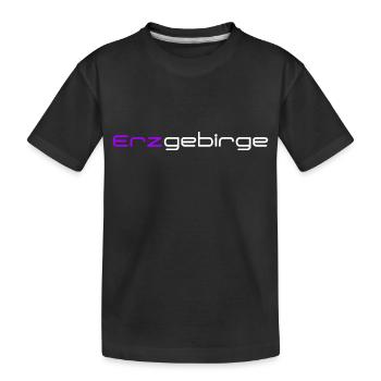 Erzgebirge - Kinder Premium Bio T-Shirt - Schwarz - Vorne