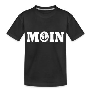 Moin - T-shirt bio Premium Enfant - noir - Devant