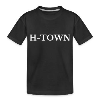 Hanover H-Town - Kids' Premium Organic T-Shirt - black - Front