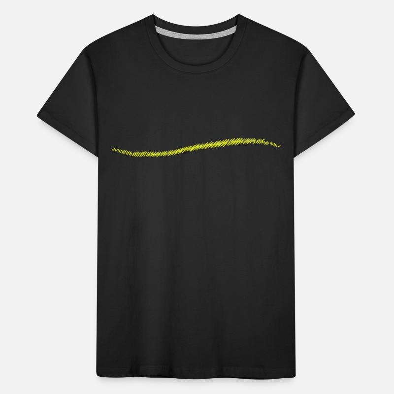 scribbled line | scribbled line Kids' Premium Organic T-Shirt