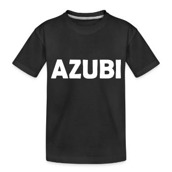 Azubi - Kinder Premium Bio T-Shirt - Schwarz - Vorne