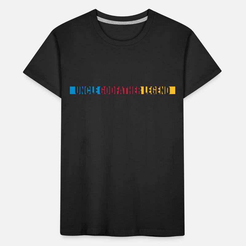 Citation de légende de l’oncle parrain T-shirt bio Premium Enfant