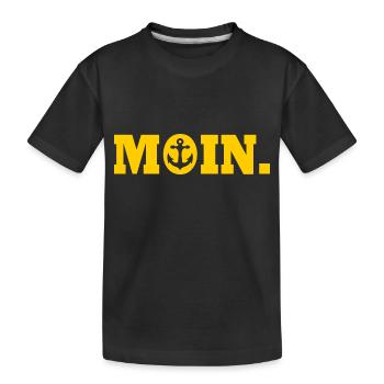 Moin - T-shirt bio Premium Enfant - noir - Devant