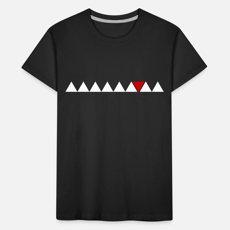 different triangles Kids' Premium Organic T-Shirt
