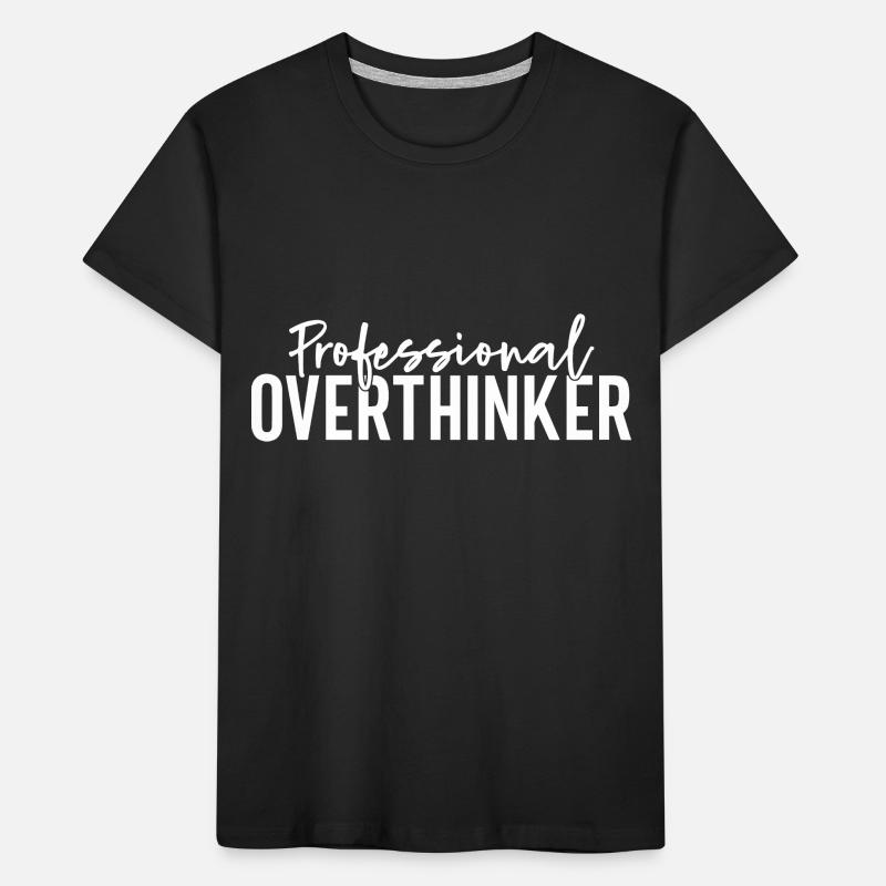 Déclaration typographique du penseur professionnel T-shirt bio Premium Enfant