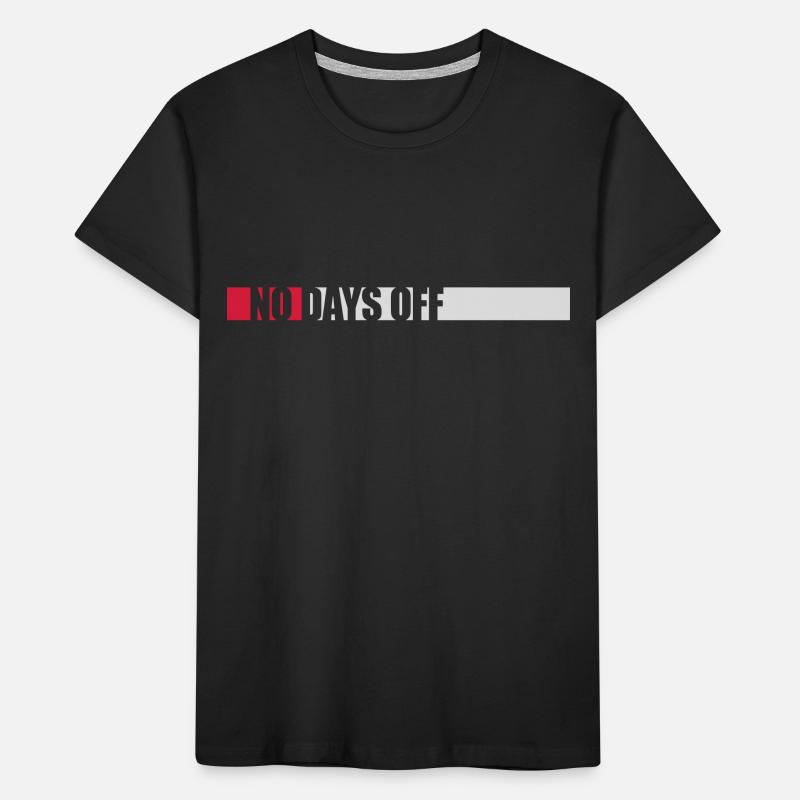 pas de jours de congé devis T-shirt bio Premium Enfant