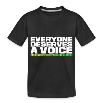 Speech Therapist Speech Therapy Speech Therapist - Kids' Premium Organic T-Shirt - black - Front
