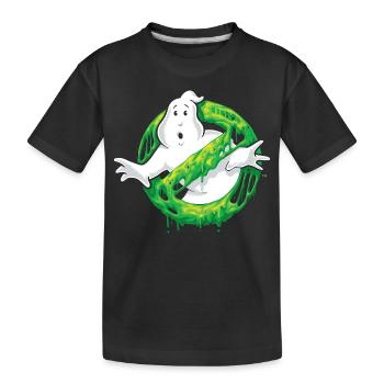 SOS Fantômes Slime Logo - T-shirt bio Premium Enfant - noir - Devant