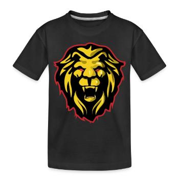 Lion - T-shirt bio Premium Enfant - noir - Devant