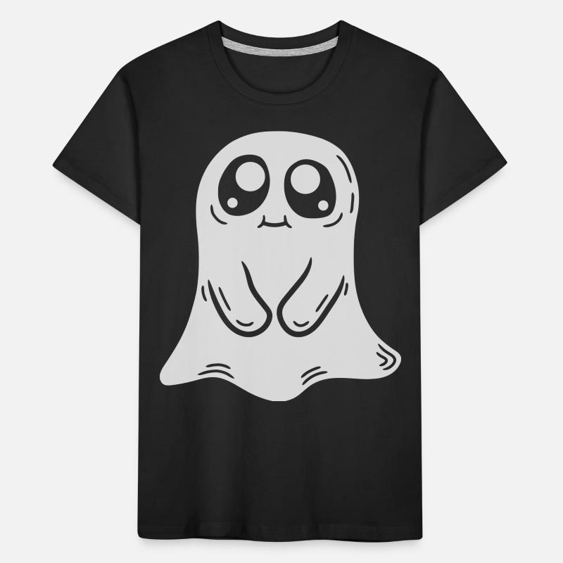 Süßer kleiner Geist Comic Kinder Premium Bio T-Shirt