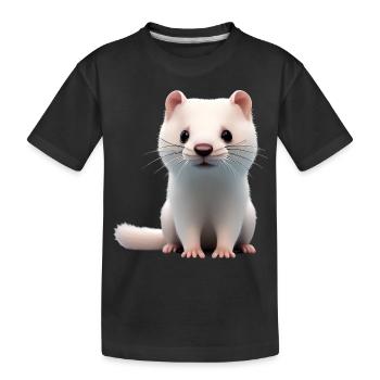 Furet - T-shirt bio Premium Enfant - noir - Devant