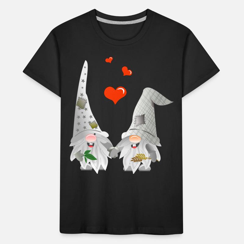 two grey dwarfs Kids' Premium Organic T-Shirt