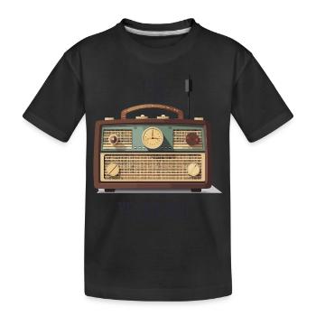 I'm -- years old - Kids' Premium Organic T-Shirt - black - Front