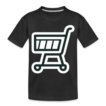 Caddie - T-shirt bio Premium Enfant - noir - Devant
