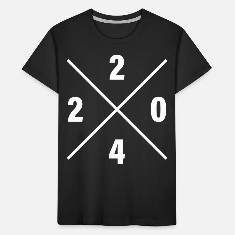 2024 Year Number Kids' Premium Organic T-Shirt