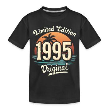 Millésime 1995 - 30 ans - T-shirt bio Premium Enfant - noir - Devant