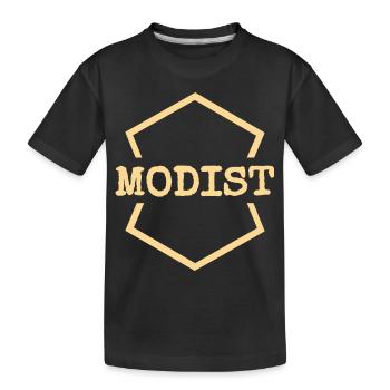 Le millinomiste comme travail - T-shirt bio Premium Enfant - noir - Devant