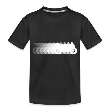 Motorcycle Shadow Moto Racing Machine - T-shirt bio Premium Enfant - noir - Devant