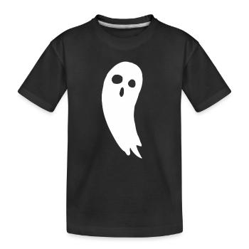 Fantômes Halloween cadeau - T-shirt bio Premium Enfant - noir - Devant