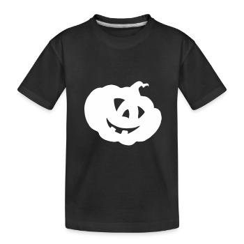 Halloween Gift Pumpkin Costume Pumpkin Pumpkin - Kids' Premium Organic T-Shirt - black - Front