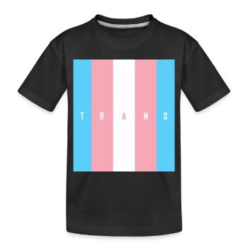 Trans - T-shirt bio Premium Enfant - noir - Devant