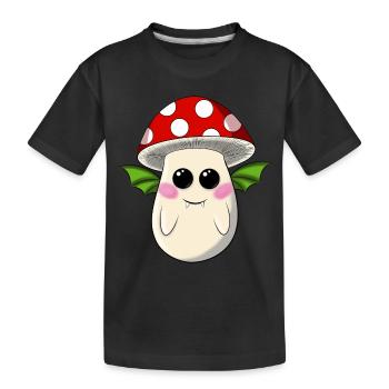 Chauve-souris crapauds - T-shirt bio Premium Enfant - noir - Devant