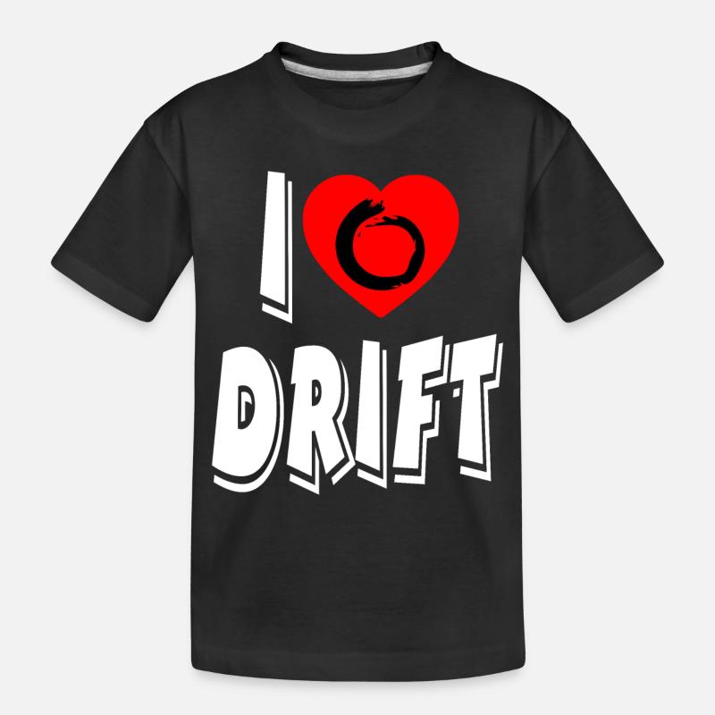 Auto - Kinder Premium Bio T-Shirt - Schwarz
