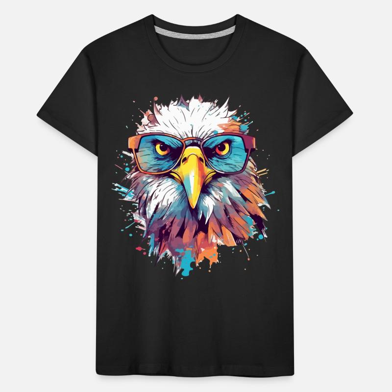 Basil the eagle Kids' Premium Organic T-Shirt