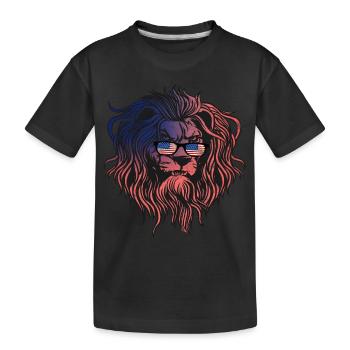Amérique du Nord - T-shirt bio Premium Enfant - noir - Devant