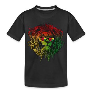 Guinée-Bissau - T-shirt bio Premium Enfant - noir - Devant