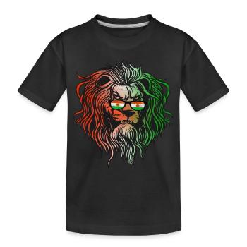 Nouvelle-Zélande - T-shirt bio Premium Enfant - noir - Devant