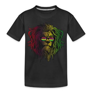 Mauritius - Kinder Premium Bio T-Shirt - Schwarz - Vorne
