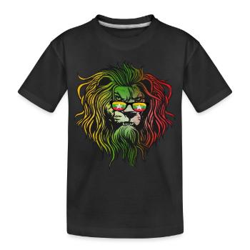 Myanmar - Kids' Premium Organic T-Shirt - black - Front